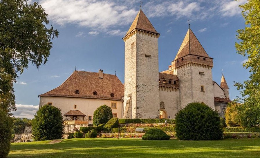 La Sarraz Castle, La Sarraz, Switzerland, Switzerland